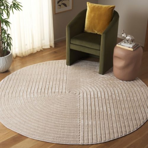 Safavieh Selena 6' 7" x 6' 7" Round Area Rug, Beige