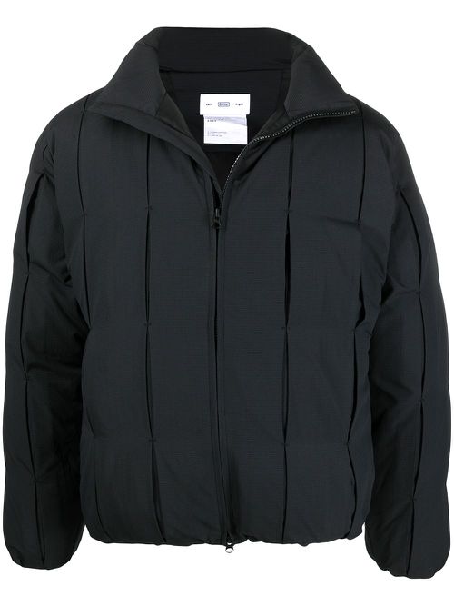 Zipped padded jacket - Black