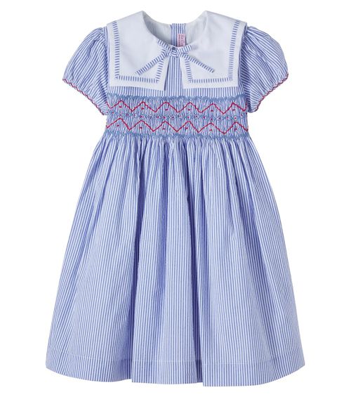 Imogen striped cotton dress