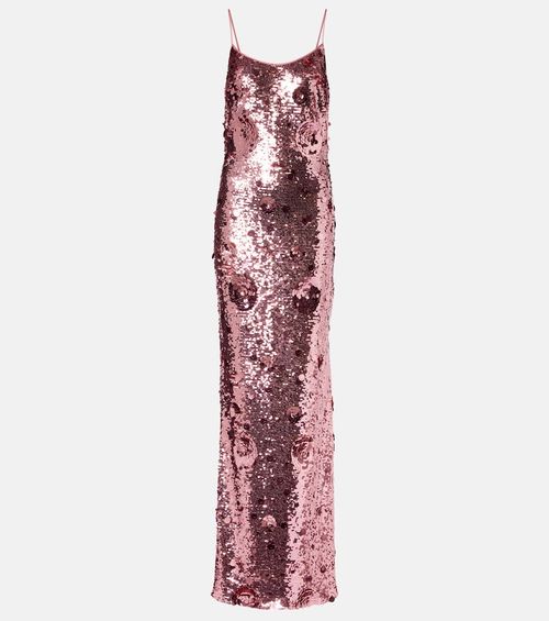 Isis sequined gown