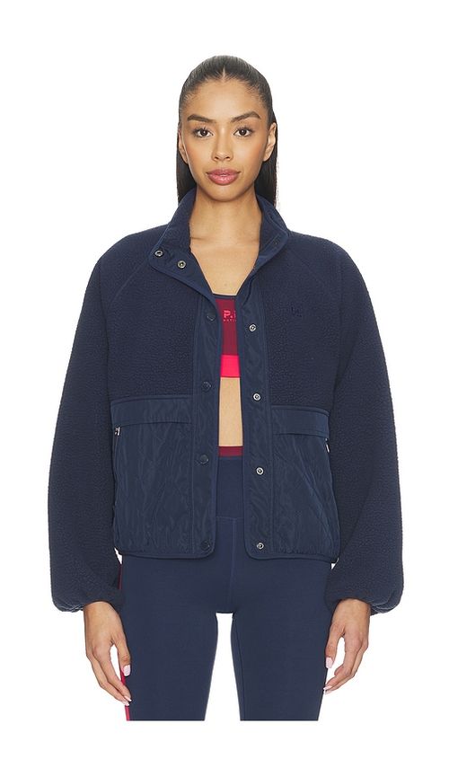 P.E Nation Technique Quilt Jacket in Navy. - S also in XS