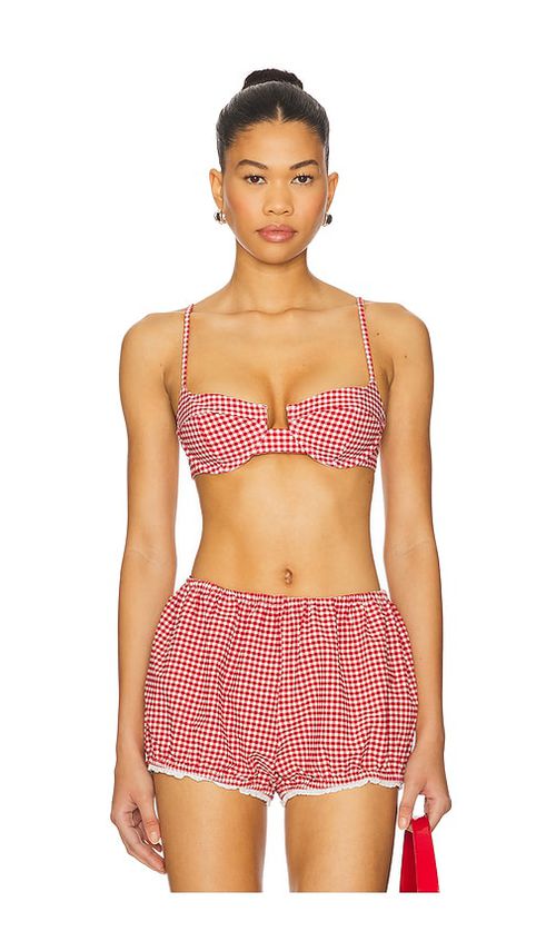 Lovers and Friends Check Me Out Top in Red. -  XL also in
