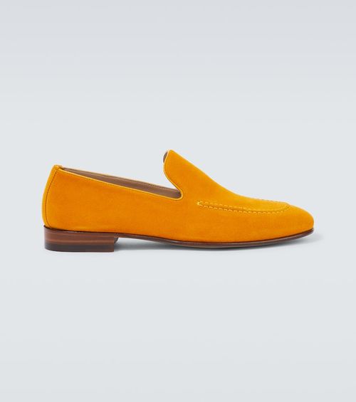 Manolo Blahnik Truro suede loafers