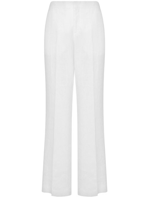 Wide-leg trousers - White