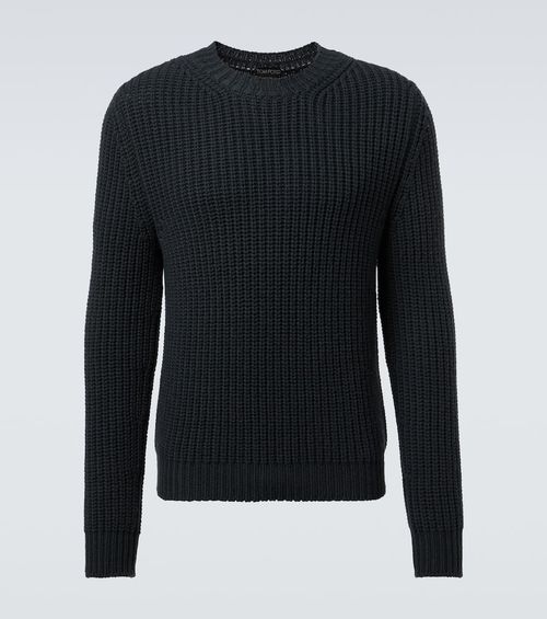 Wool and cashmere sweater