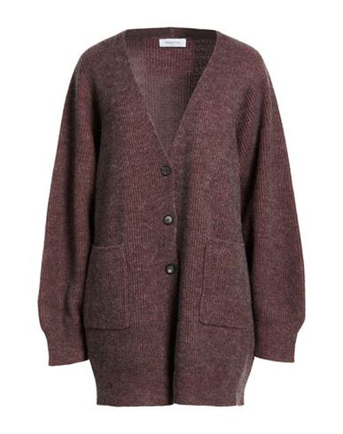 Woman Cardigan Garnet Size 12 Virgin Wool, Wool, Polyamide, Silk, Cashmere