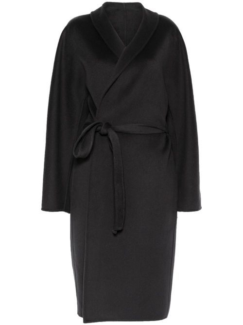 Belted coat - Black