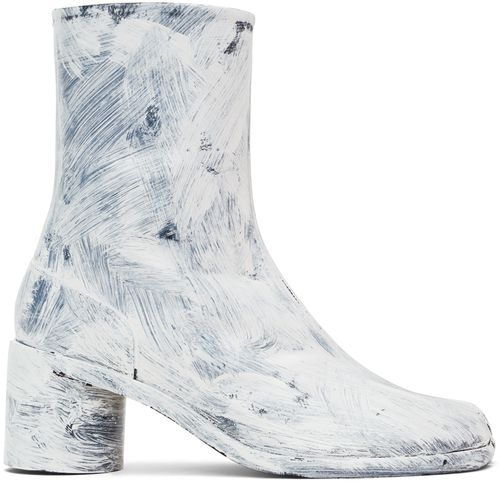 Maison Margiela White Tabi Bianchetto Boots