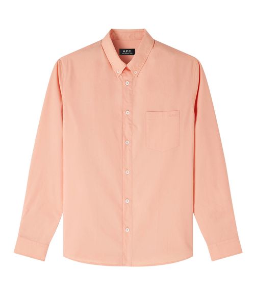 A. P.C. Edouard Logo shirt XS EAD - Peach