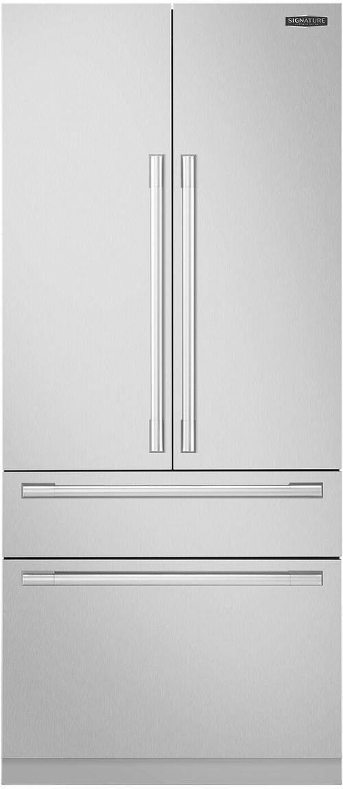 SKS 36 Inch 36" Built In Counter Depth French Door Refrigerator SKSFD3604P