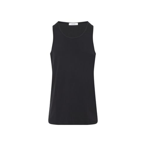 Blue Sleeveless Cotton Tank Top