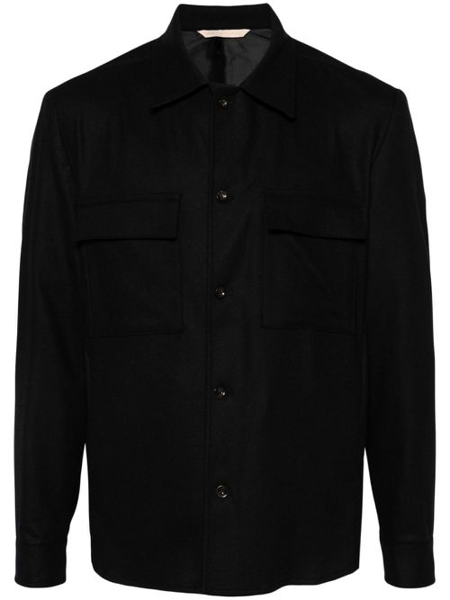 John shirt jacket - Black