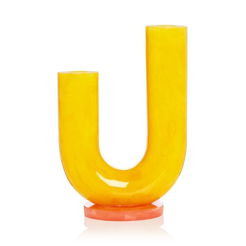 Mustique Double Tube Vase
