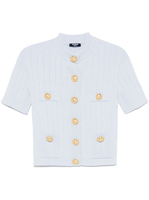 Knitted cardigan - Blue