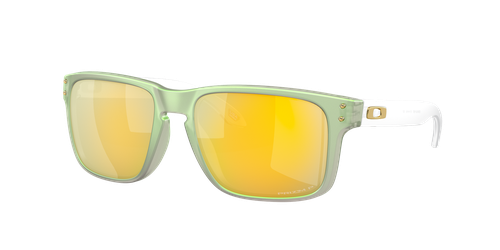 Oakley Man Sunglass OO9102 Holbrook™ Re-Discover Collection -  Frame color: Dark Jade Opaline, Lens color: Prizm 24K Polarized