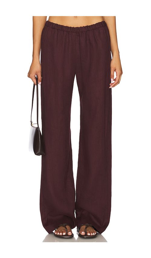 Enza Costa HOSEN EVERYWHERE in Wine. Größe 3. Also in 0