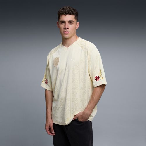 PUMA Dia De Muertos Men's Relaxed T-Shirt in Yellow