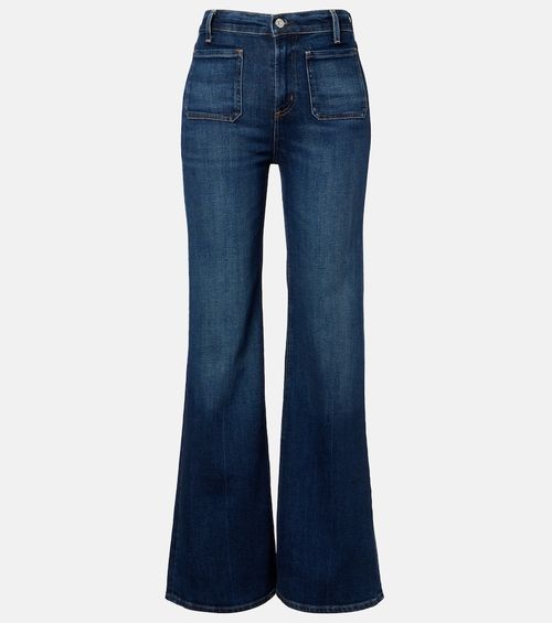 Kimberly mid-rise flared jeans