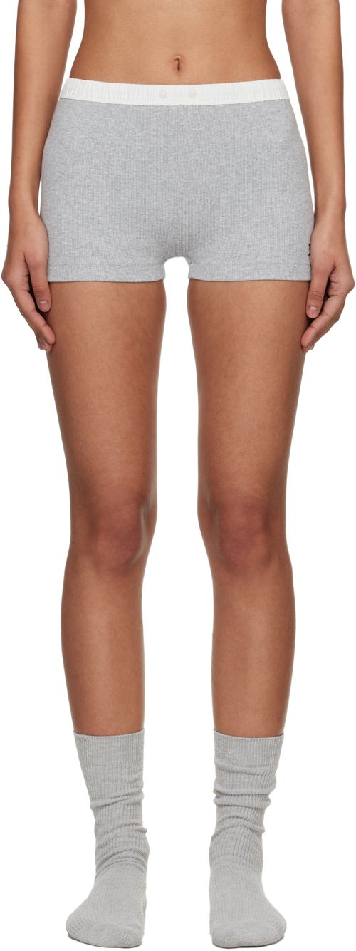 Gray Lounge Shorts