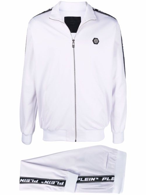 Logo-print tracksuit set - White