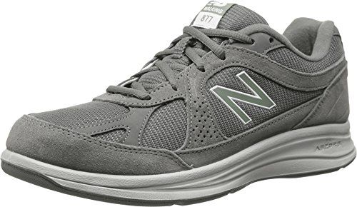 New Balance Men's 877 V1 Walking Shoe, Grey/Grey, 