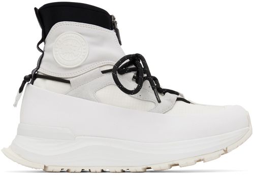 White Glacier Trail High Sneakers