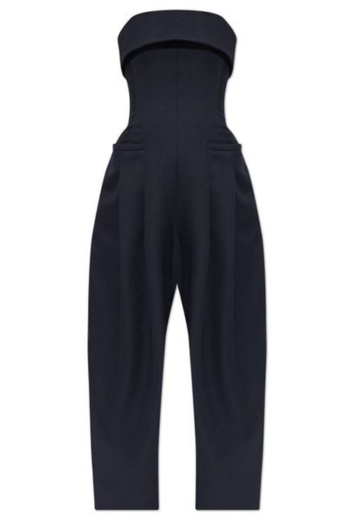 Dsquared2 Strapless Wide-Leg Jumpsuit