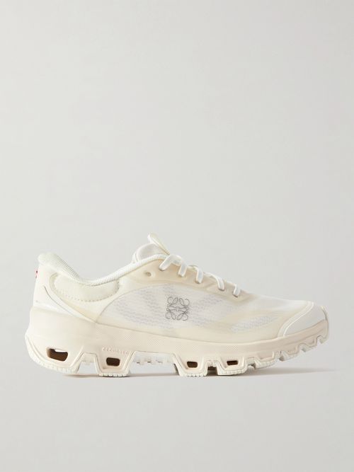 + On Cloudventure 2.0 Rubber-trimmed Paneled Recycled-mesh Sneakers - Ivory