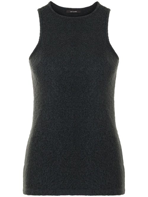 Slim-fit knit top - Grey