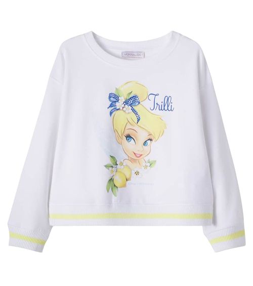 X Disney cotton-blend jersey sweatshirt