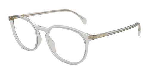 Gucci GG0551O 019 Men's Eyeglasses Grey Size 55 - Blue Light Block Available