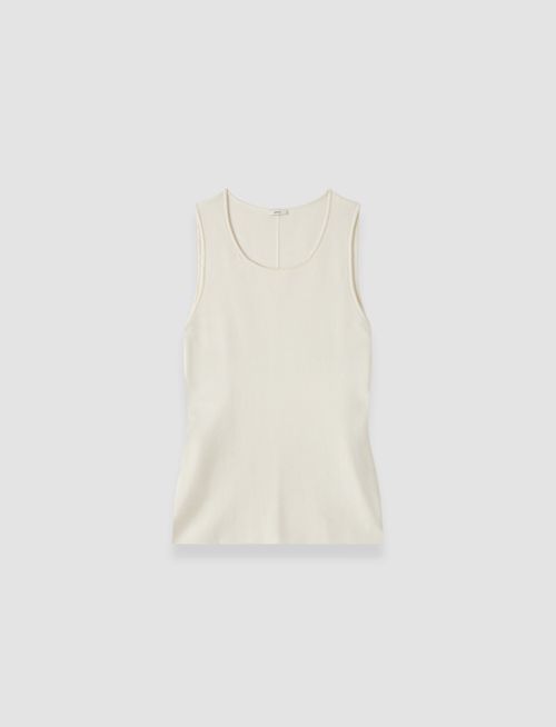 Rana Silk Stretch Tank Top - S
