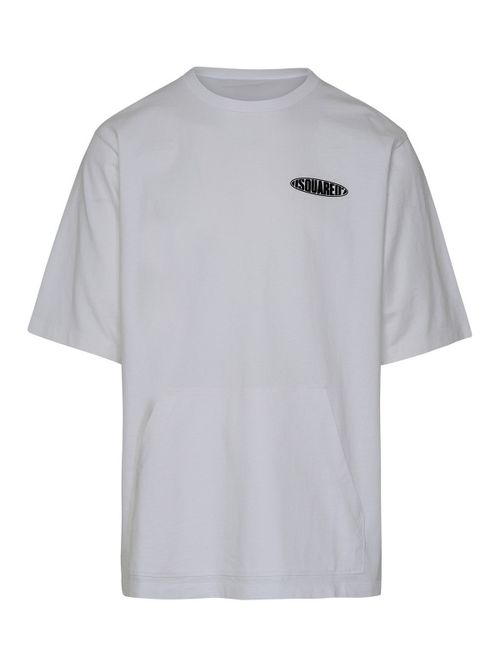 White cotton t-shirt
