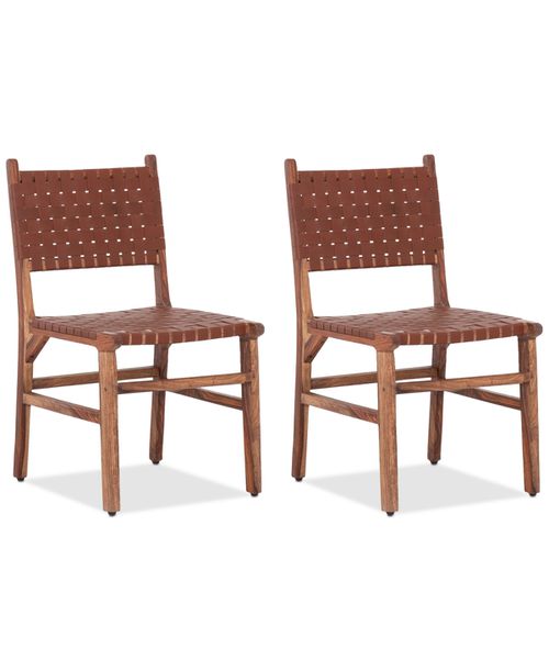 Closeout! Emmilyn Dining 2 Pc. Chair Set