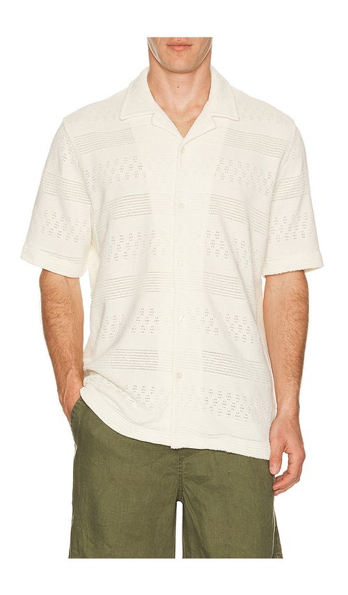 SAMSOE SAMSOE Samartin Shirt in Cream. - S also in L, M, XL/1X, XXL/2X
