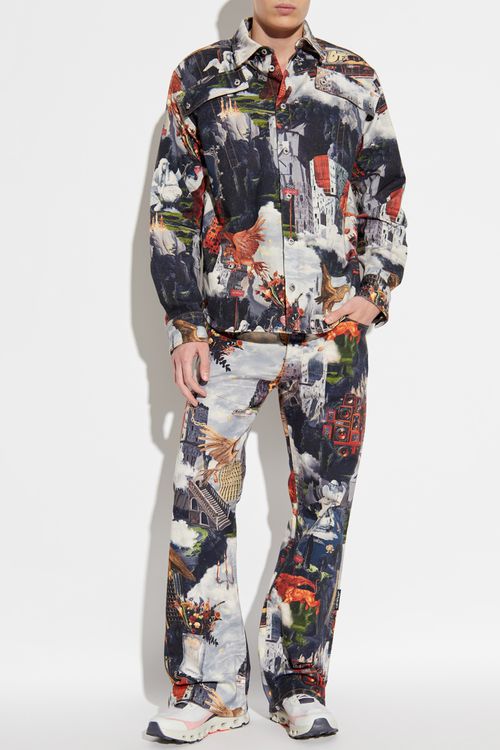 Shirt With A Pattern, Men's, Multicolour