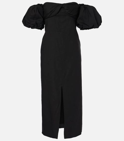Darlena off-shoulder midi dress