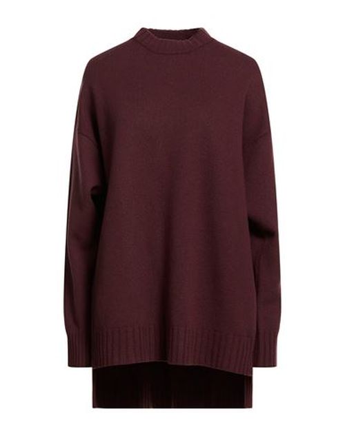 Woman Sweater Burgundy Size 2 Wool