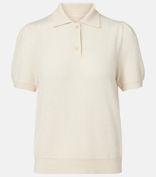 Cashmere polo sweater