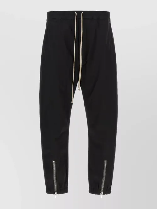 Rick Owens - tecuatl track pants back button pocket