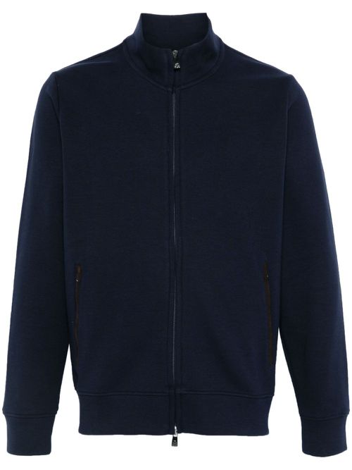 Zip-up sweatshirt - Blue
