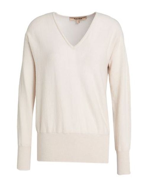 Woman Sweater Cream Size 1 Wool, Cashmere