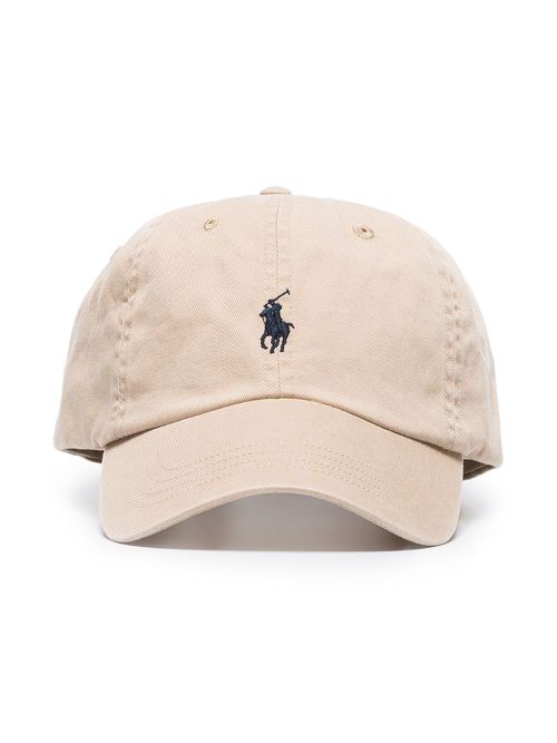 Logo-embroidered cotton-canvas cap - Neutrals