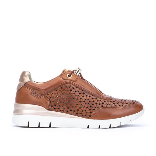 Pikolinos CANTABRIA W4R Women's leather Sneakers BRANDY