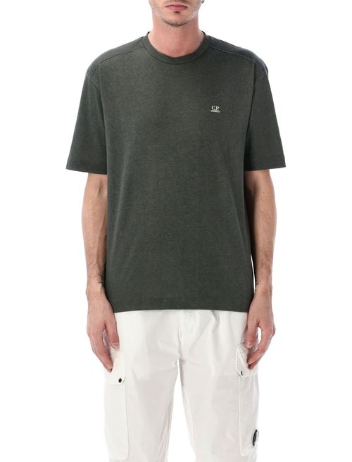 C. p. Company 20/1 Jersey Plated Logo T-shirt