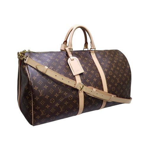 2002 pre-owned Monogram Keepall Bandouliere 55 travel bag - Brown