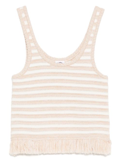 The Upside Canyon Freida knitted top - Neutrals