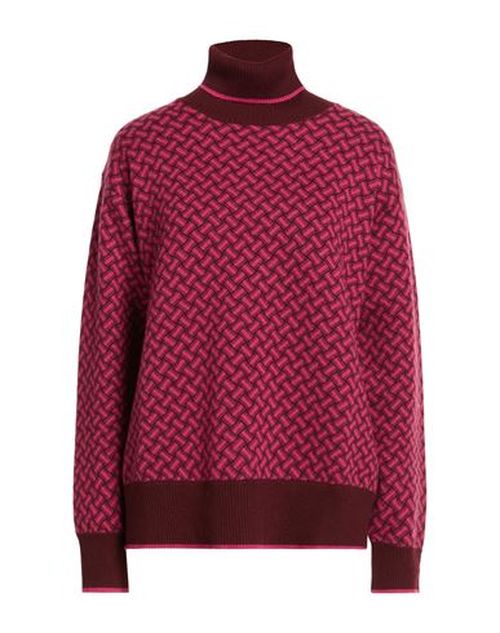 Woman Turtleneck Magenta Size XS Cashmere