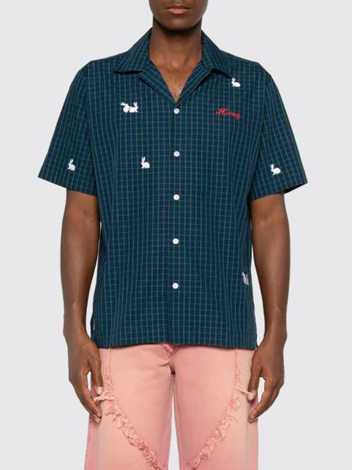 Shirt Men color Green