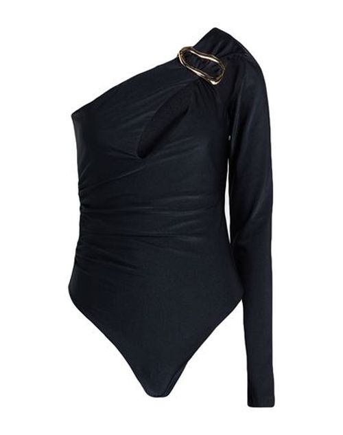 Woman Bodysuit Black Size 2 Polyamide, Elastane